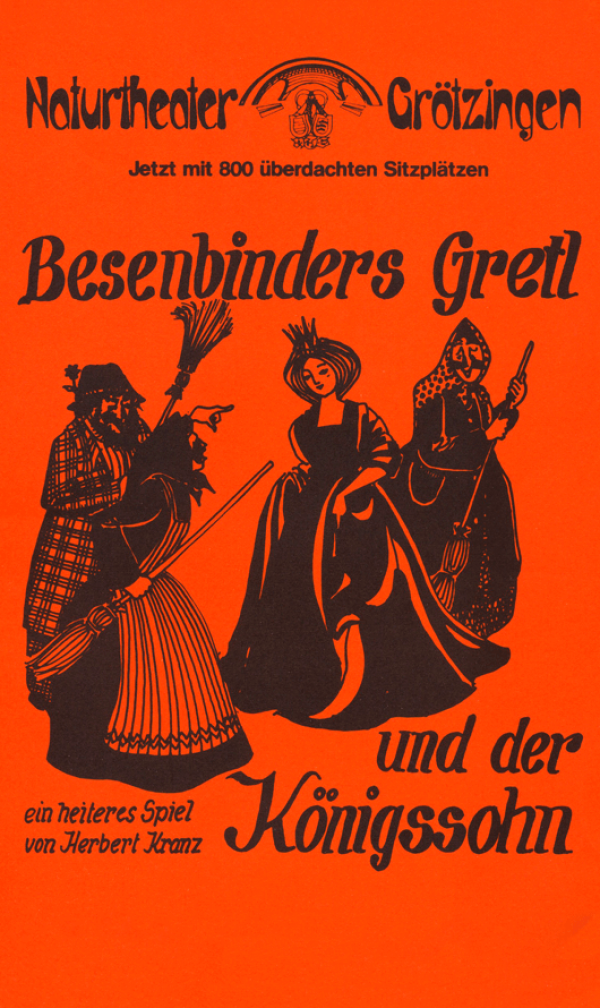 Plakat-Motiv 'Besenbinders Gretel und der Königssohn'