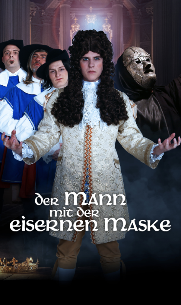 Plakat-Motiv 'Der Mann mit der eisernen Maske'