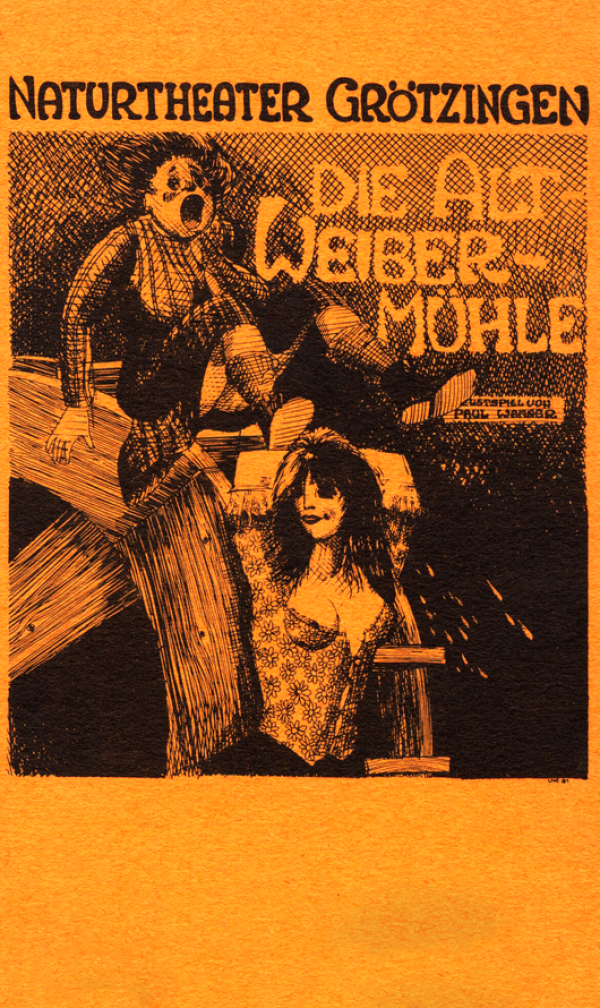 Plakat-Motiv 'Die Altweibermühle'