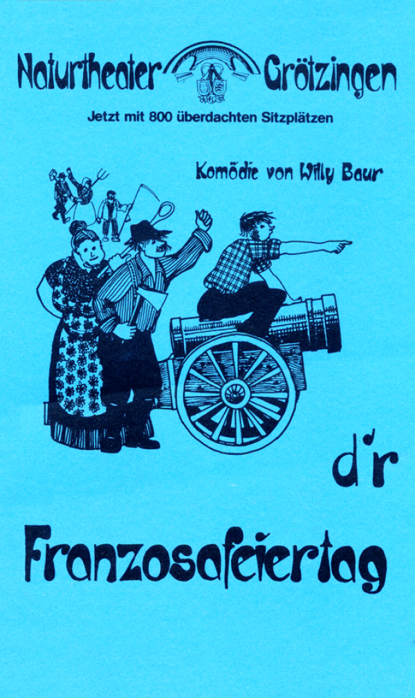 Plakat-Motiv 'D’r Franzosafeiertag'