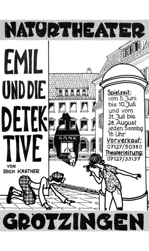 Plakat-Motiv 'Emil und die Detektive'