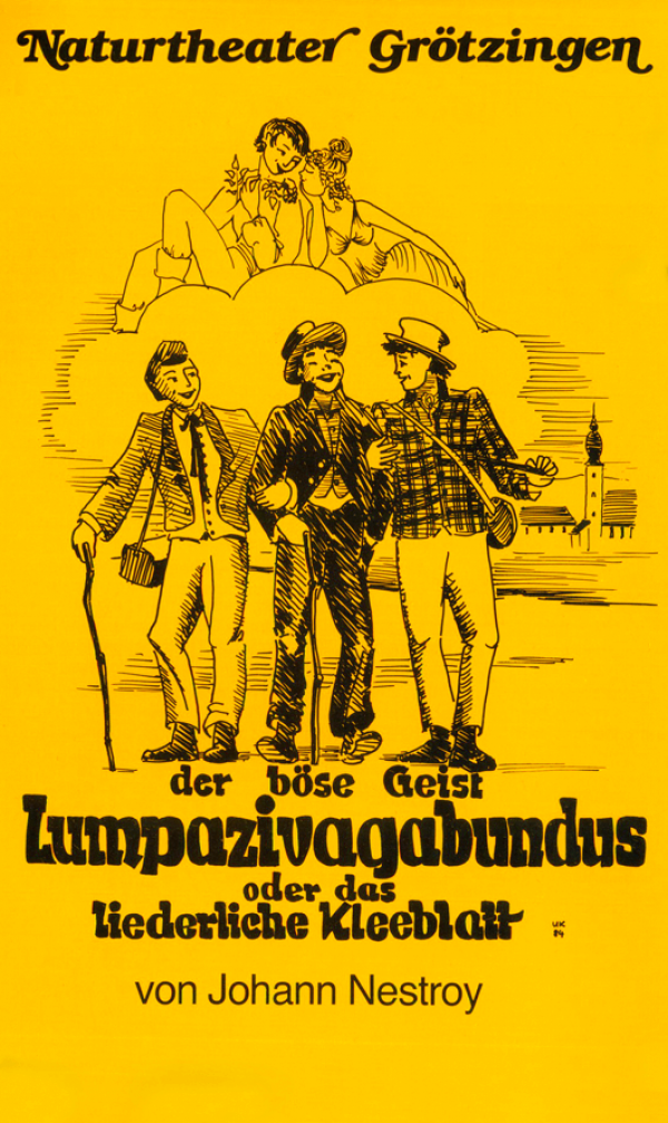 Plakat-Motiv 'Lumpazivagabundus'