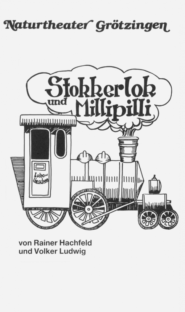 Plakat-Motiv 'Stokkerlok und Millipilli'